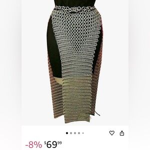 Chain mail skirt